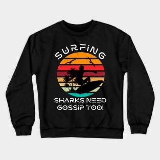 Surfing Crewneck Sweatshirt